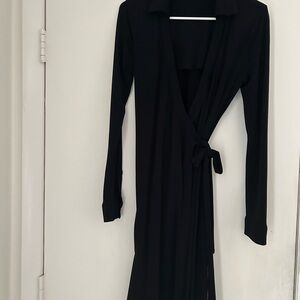 Calvin Klein Black Long Sleeve Dress